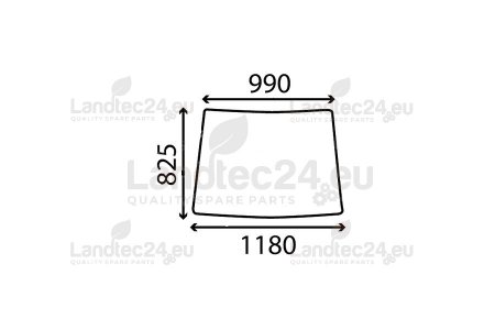 Cab glass assy CNH 84256444